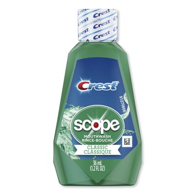Crest Scope Mouth Rinse, Classic Mint, 36 mL, 180 pc.