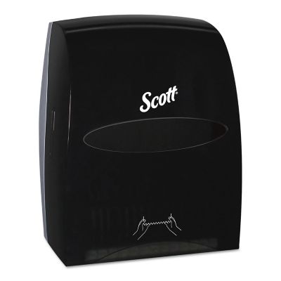 Scott Essential Manual Hard Roll Paper Towel Dispenser, 13.06 in. x 11 in. x 16.94 in., Black -  46253