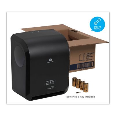 Image showing  Blue Ultra Automated Paper Towel Dispenser, 12.9 in. x 9 in. x 16.8 in., Black