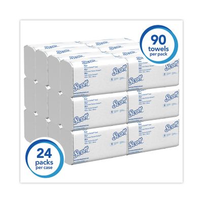 Image showing  Control Plus Slimfold Paper Towels, 7-1/2 in. x 11-3/5 in., White, 24 ct.