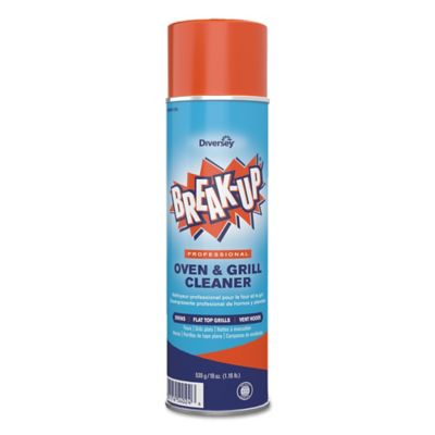 Break-Up Oven and Grill Cleaner, Ready to Use, 19 oz., 6 ct.