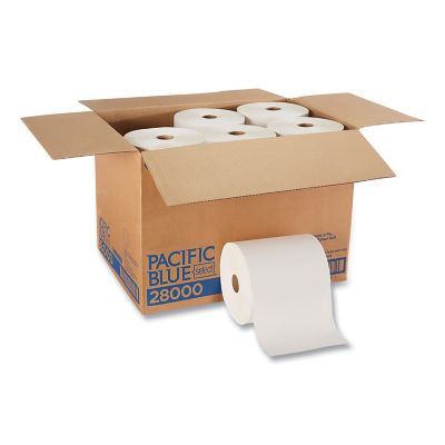 Image showing  Blue Select Premium Non-Perforated Paper Towels, 7-7/8 in. x 350 ft., White, 12 ct.