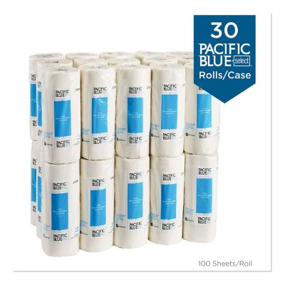 Image showing  Blue Select Perforated Paper Towels, 8-4/5 x 11 in., White, 30 ct.