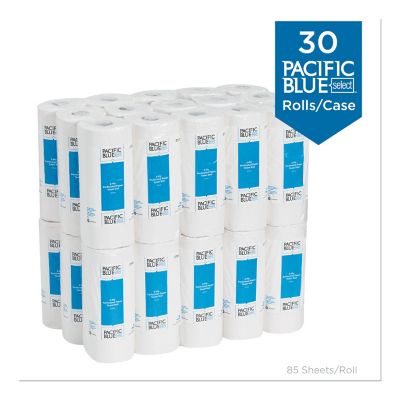 Image showing  Blue Select Perforated Paper Towels, 8-4/5 x 11 in., White, 30 Rolls