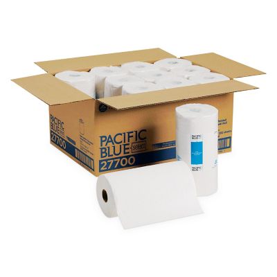 Georgia Pacific Blue Select Perforated Paper Towels, 8-4/5 x 11 in., White, 12 ct.