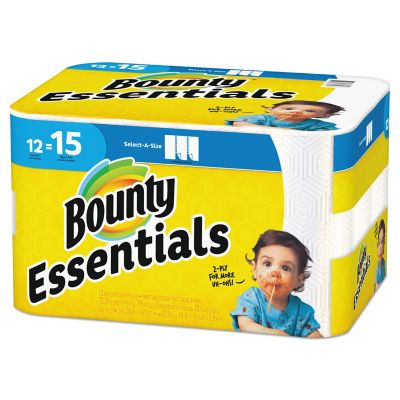Bounty Essentials Select-A-Size Paper Towels, 2-Ply, 12 ct., PGC75720