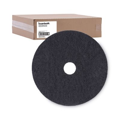 Image showing  Stripping Floor Pads, Black, 5-Pack, 20 in.