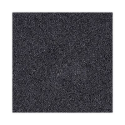 Image showing 5 th Boardwalk 17 in. Stripping Floor Pads, Black, 5-Pack