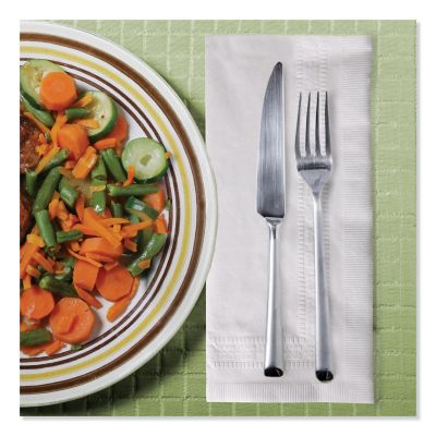 Image showing 6 th Tork Advanced Dinner Napkins, 2-Ply, 15 in. x 17 in., White, 28 ct.