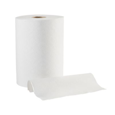 Image showing 6 th Georgia Pacific Blue Basic Non-Perforated Paper Towels, 7-7/8 in. x 350 ft., White, 12 ct.