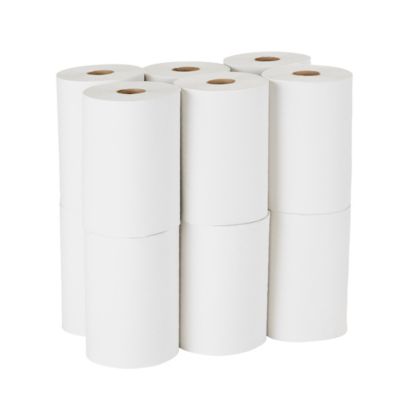 Image showing 10 th Georgia Pacific Blue Basic Non-Perforated Paper Towels, 7-7/8 in. x 350 ft., White, 12 ct.