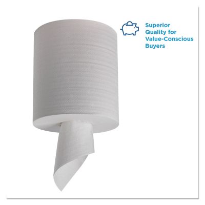 Image showing  Blue Select 2-Ply Center-Pull Perforated Wipers, 8-1/4 in. x 12 in., 6 ct.