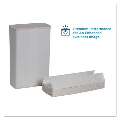 Image showing  Blue Select C-Fold Paper Towels, 10-1/10 in. x 13-1/5 in., White, 12-Pack, 120/Pack