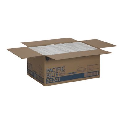 Image showing 5 th Georgia Pacific Blue Select C-Fold Paper Towels, 10-1/10 in. x 13-2/5 in., White, 12-Pack, 200/Pack