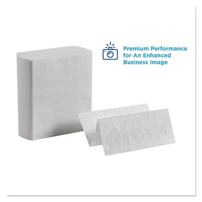 Image showing  Blue Ultra Z-Fold Folded Paper Towels, 8 in. x 11 in., White, 10-Pack, 260/Pack