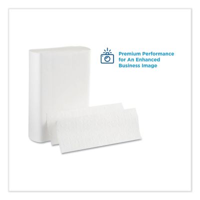 Image showing  Blue Ultra Folded Paper Towels, 10-1/5 in. x 10-4/5 in., White, 10-Pack, 220/Pack