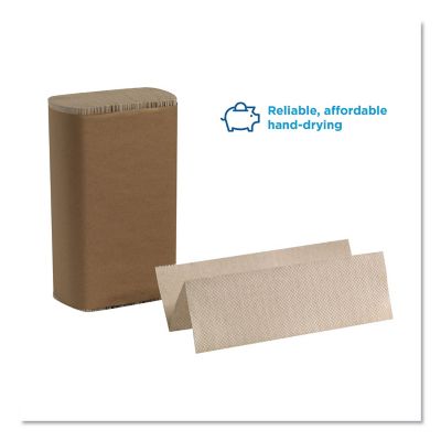 Image showing  Blue Basic M-Fold Paper Towels, 9-1/5 in. x 9-2/5 in., 16-Pack, 250/Pack