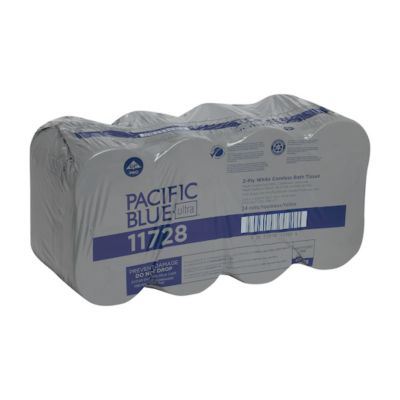 Georgia Pacific Pacific Blue Ultra Coreless Toilet Paper Septic Safe 2 Ply White 24 Pk 1700 Sheets Roll Gpc11728 At Tractor Supply Co