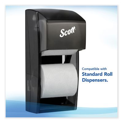 Image showing 5 th Scott Essential 100% Recycled Fiber Standard Roll Bath Tissue, Septic Safe, 2-Ply, 506 Sheets/Roll, 80 Rolls/Carton