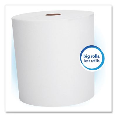 Image showing  Essential High Capacity Hard Roll Towels, 1.5 in. Core, 8 in. x 1,000 ft., White, 12 Rolls/Carton