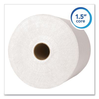 Image showing  Essential High Capacity Hard Roll Towels, 1.5 in. Core, 8 in. x 1,000 ft., Recycled, White, 6 ct.