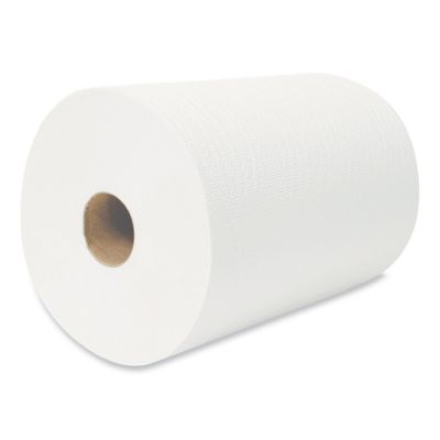 Image showing  10 in. Tad Roll Towels, 1-Ply, 10 in. x 550 ft., White, 6 ct.