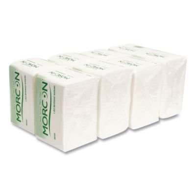 Image showing  Morsoft Beverage Napkins, 9 in. x 9 in., White, 500 ct.