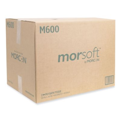 Image showing  Morsoft Controlled Bath Tissue Rolls, Septic Safe, 2-Ply, White, 3.9 x 4 in., 48 ct.