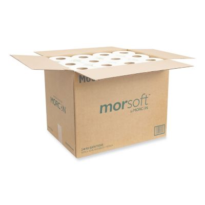 Image showing  Morsoft Controlled Bath Tissue Rolls, Septic Safe, 2-Ply, White, 3.9 x 4 in., 48 ct.