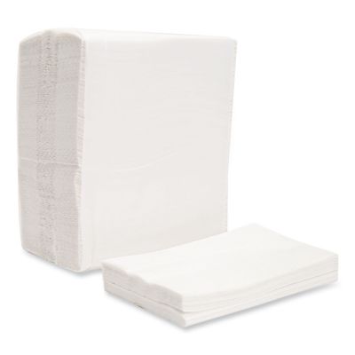 Image showing  Morsoft Dispenser Napkins, 1-Ply, 6 in. x 13.5 in., White, 20 ct.