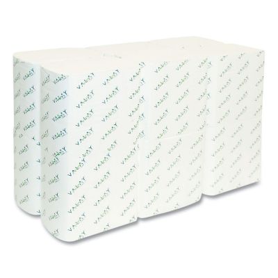 Image showing  Valay Interfolded Napkins, 1-Ply, White, 6.5 in. x 8.25 in., 6,000 ct.