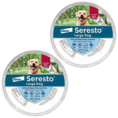 Seresto Vet Recommended Flea and Tick Treatment and Prevention Collars for Large Dogs Over 18 lb. 2 ct. at Tractor Supply Co