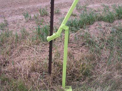 Image showing  36 in. Heavy-Duty Manual Post Puller, 1.5 in. Square Steel Tubing