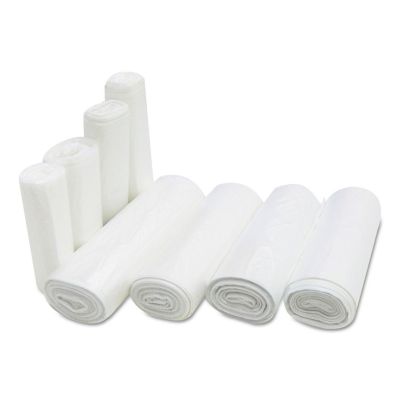 Image showing  7 gal. High-Density Commercial Can Liners, 6 Microns, 20 in. x 22 in., Clear, 2,000 ct.