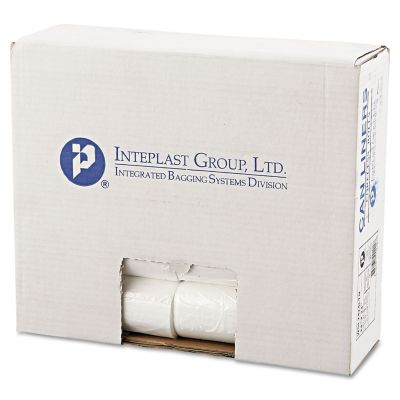 Image showing  10 gal. Low-Density Commercial Can Liners, 0.35 mil, 24 in. x 24 in., Clear, 1,000 ct.
