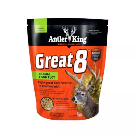 Antler King Great 8 Deer Food Plot Blend 8 lb. Food Plots