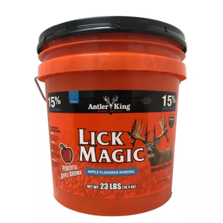 Antler King Lick Magic Apple Flavor Deer Attractant 23 lb Game Attractants