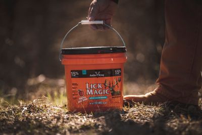 Image showing  Lick Magic Apple Flavor Deer Attractant, 23 lb.