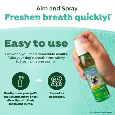 Image showing  Fresh Breath Oral Care Spray for Pets, 4 oz.