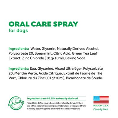 Image showing 6 th TropiClean Fresh Breath Oral Care Spray for Pets, 4 oz.