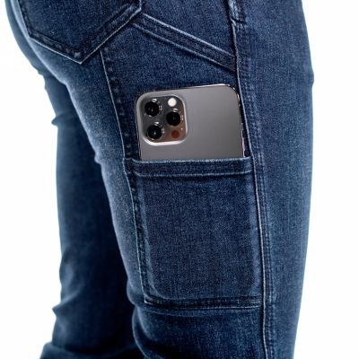 Image showing 8 th Ridgecut Women's Slim Fit Mid-Rise Flex Work Jeans