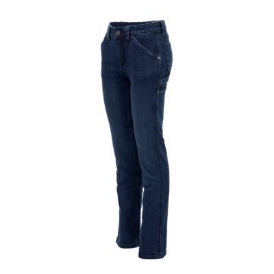 Image showing  Women's Slim Fit Mid-Rise Flex Work Jeans