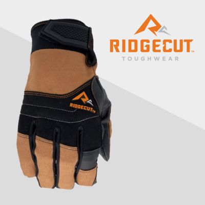 Image showing  Men's Duck Canvas Work Gloves, 1-Pair