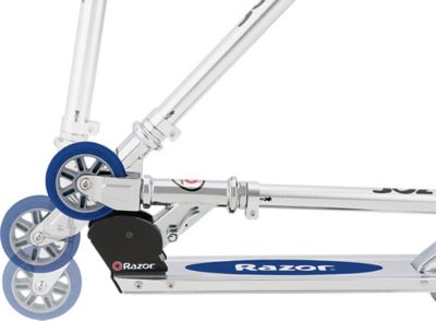 Image showing  A Kick Scooter, Blue