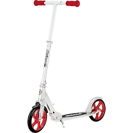 Razor A5 Lux Scooter with Extra-Large Wheels, Red
