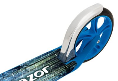 Image showing 1 th Razor A5 Lux Scooter with Extra-Large Wheels, Blue