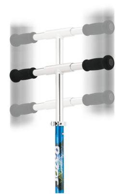 Image showing 3 th Razor A5 Lux Scooter with Extra-Large Wheels, Blue