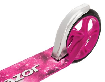 Image showing  A5 Lux Scooter with Extra-Large Wheels, Pink