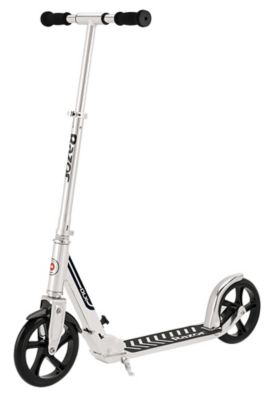 Razor Kids' A5 DLX Scooter, Ages 5 and Up, Silver