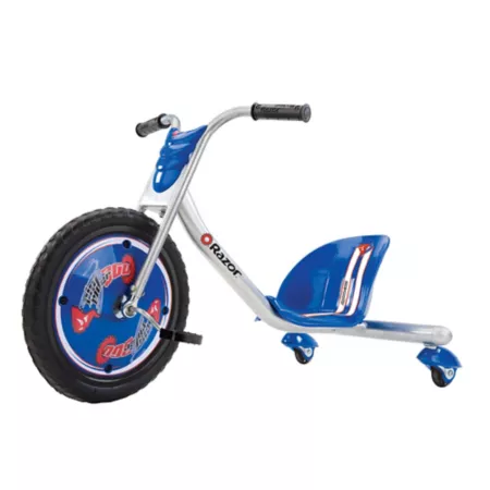 Razor RipRider 360 Unisex Kids 18" Drift Trike Blue Tricycles